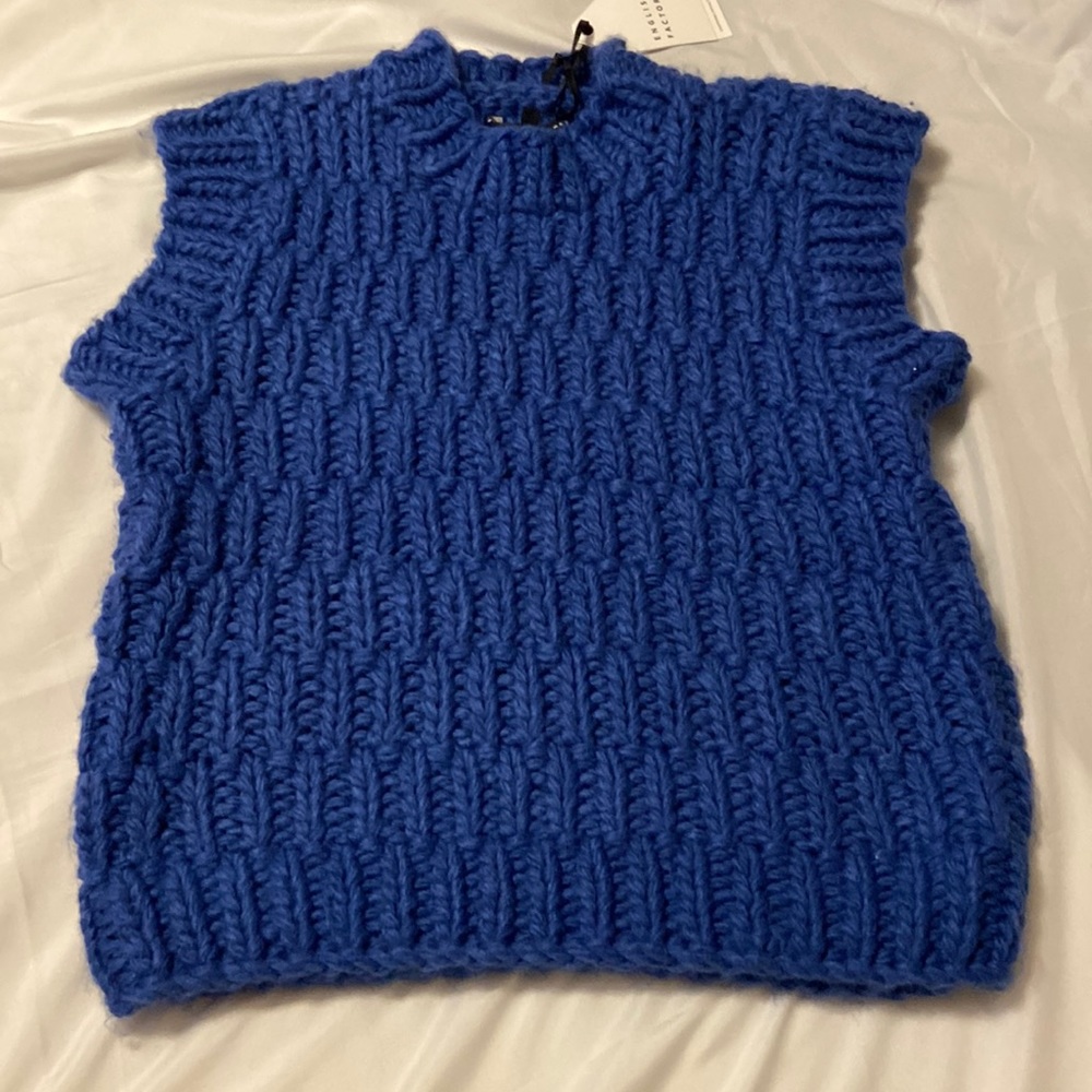 English factory sweater vest